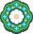 Green Field Rug
