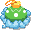 Green Holiday Ornament