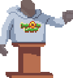 Grey Merch Hoodie