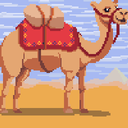 Desert Camel Background