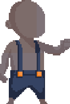 Blue Suspenders