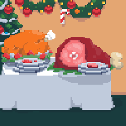 Holiday Feast Background