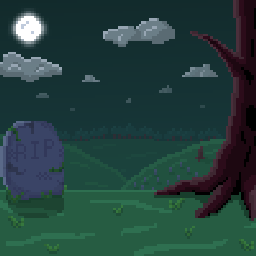 Cemetery Background