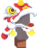Lion Dance Mask
